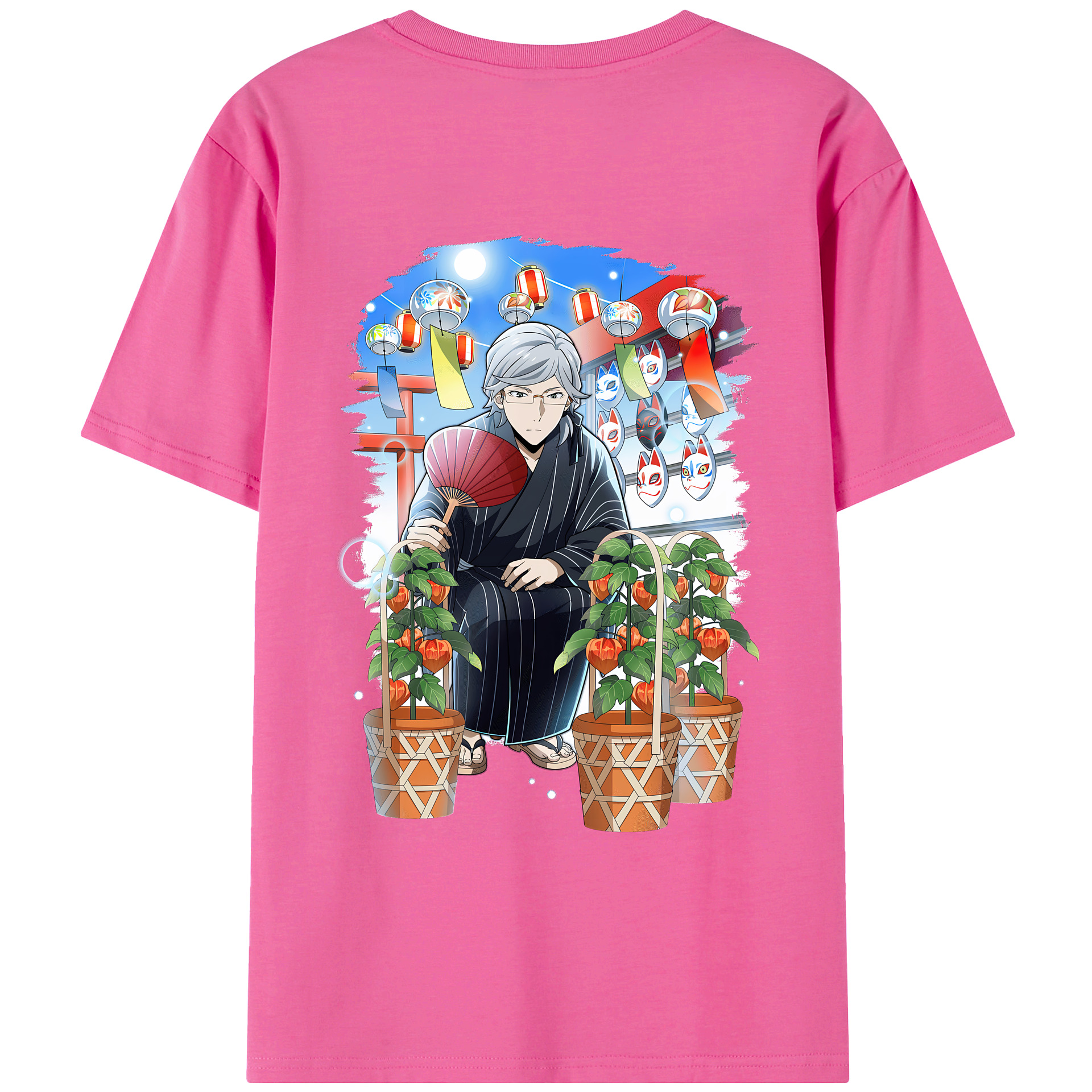 （画像用） 文豪ストレイドッグス Bungo Stray Dogs レディース半袖Tシャツ(バックプリント)